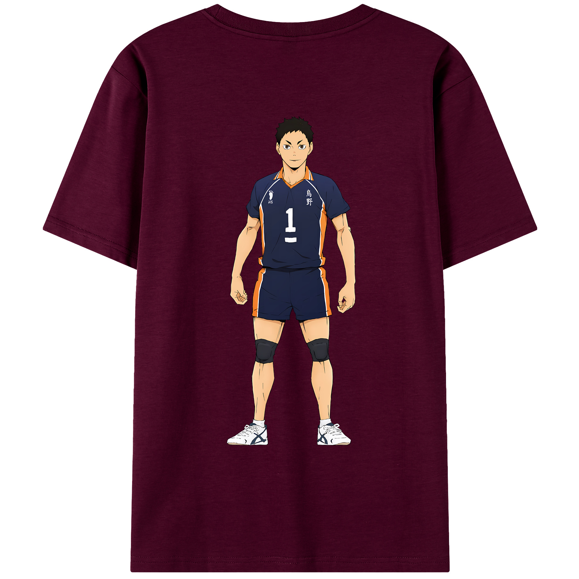 （画像用） ハイキュー!! Haikyu!! レディース半袖Tシャツ(バックプリント)